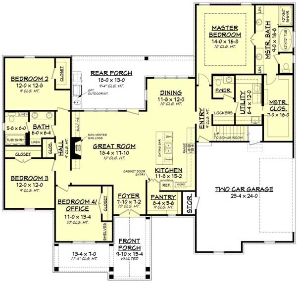 3. Desain Rumah Modern 1 Lantai dengan Taman 33