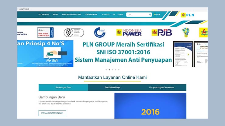 3 Pemasangan Listrik Baru via Online