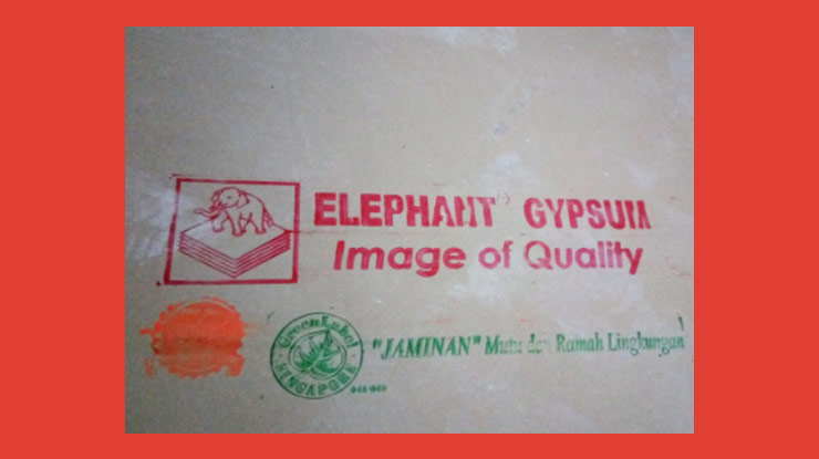 Gypsum Elephant