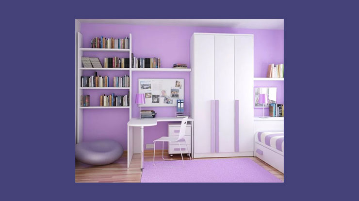 Warna Cat Rumah Lavender