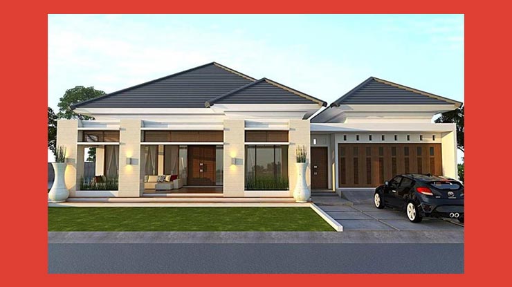 Menentukan Desain Eksterior Rumah Type 45