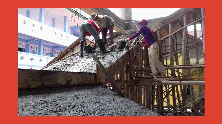 Menghitung Volume Cor Beton