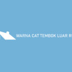 Warna Cat Tembok Luar Rumah