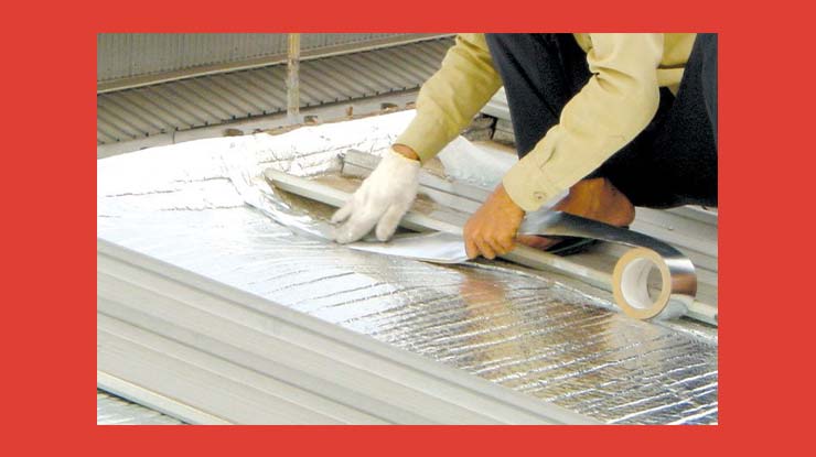 Harga Borongan Pasang Aluminium Foil Atap Per Meter