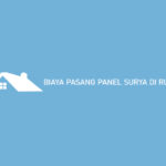 Biaya Pasang Panel Surya di Rumah