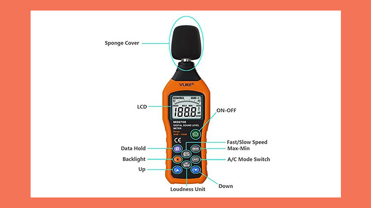 Bagian Sound Level Meter