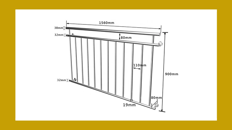 Standar Tinggi Railing Balkon