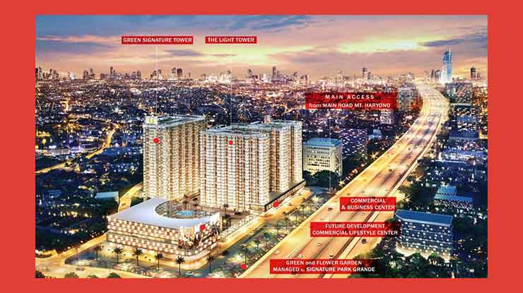 Fasilitas Signature Park Grande Apartemen MT Haryono