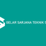 Gelar Sarjana Teknik Sipil