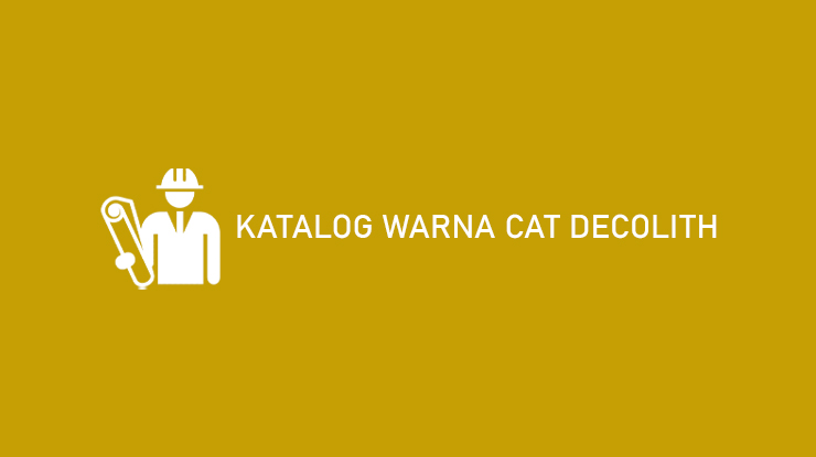 Katalog Warna Cat Decolith