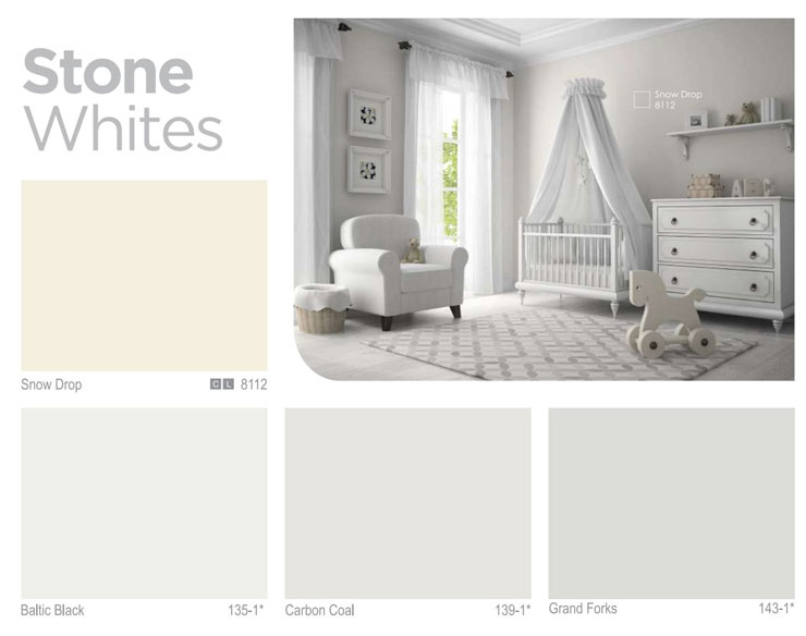 Katalog Warna Cat Stone Whites