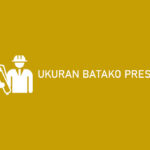 Ukuran Batako Press