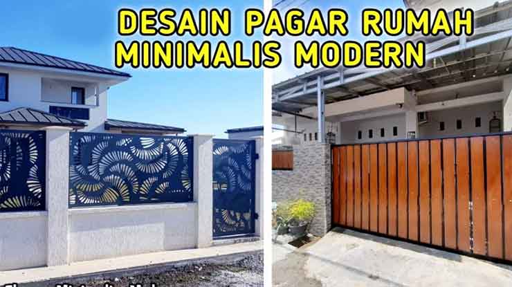 Model Pagar Besi Minimalis Mewah