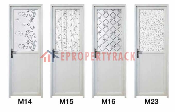 Pintu Kamar Mandi Aluminium FILTRA