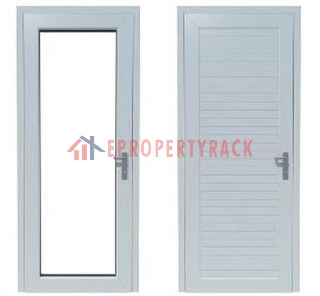 Pintu Kamar Mandi Aluminium PVC