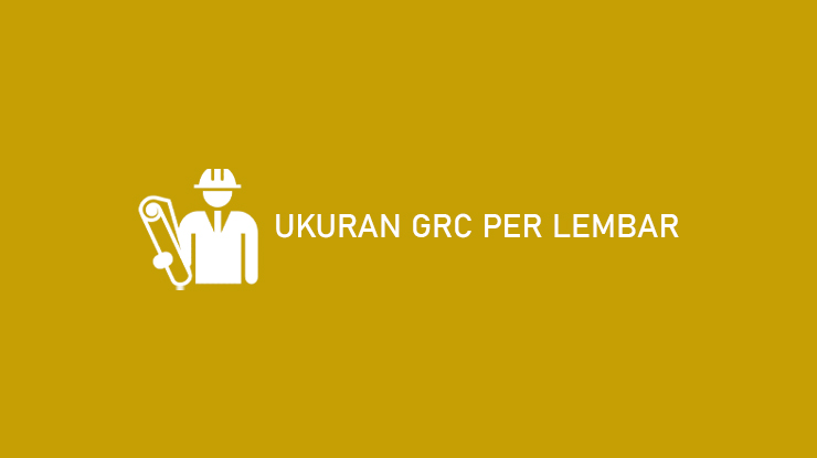 Ukuran GRC Per Lembar