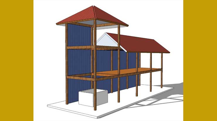 Desain Rumah Walet 4x6 2