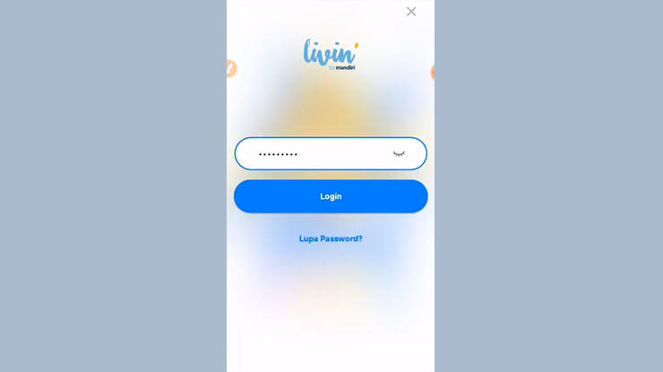 Login Livin Mandiri