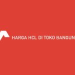 harga hcl di toko bangunan