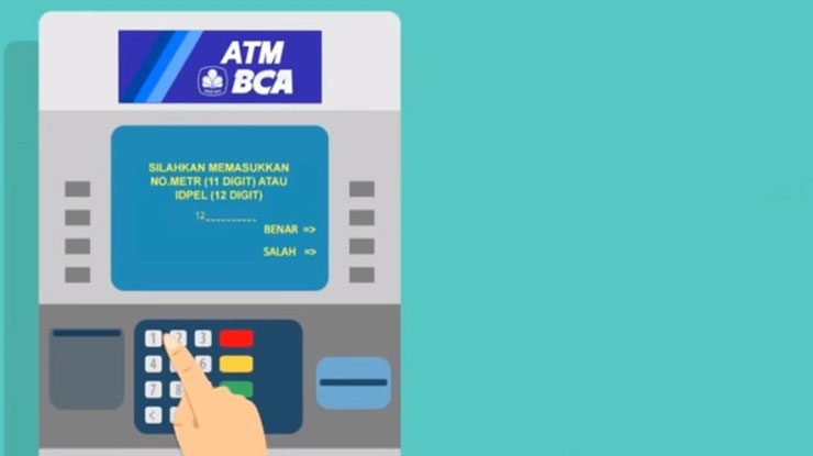 Cara Isi Token Listrik di ATM BCA