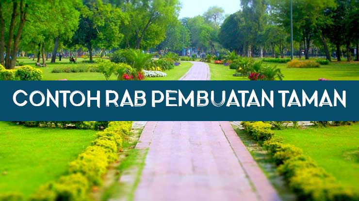 Contoh RAB Pembuatan Taman