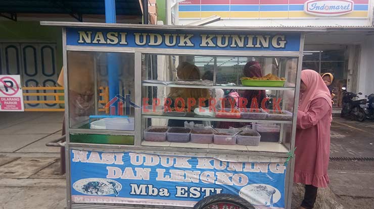 Gerobak Nasi Uduk Kekinian