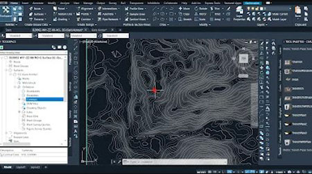 2 Membuat Surface Kontur