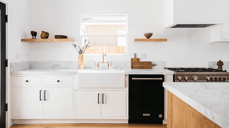 Dapur Minimalis Modern Rustic